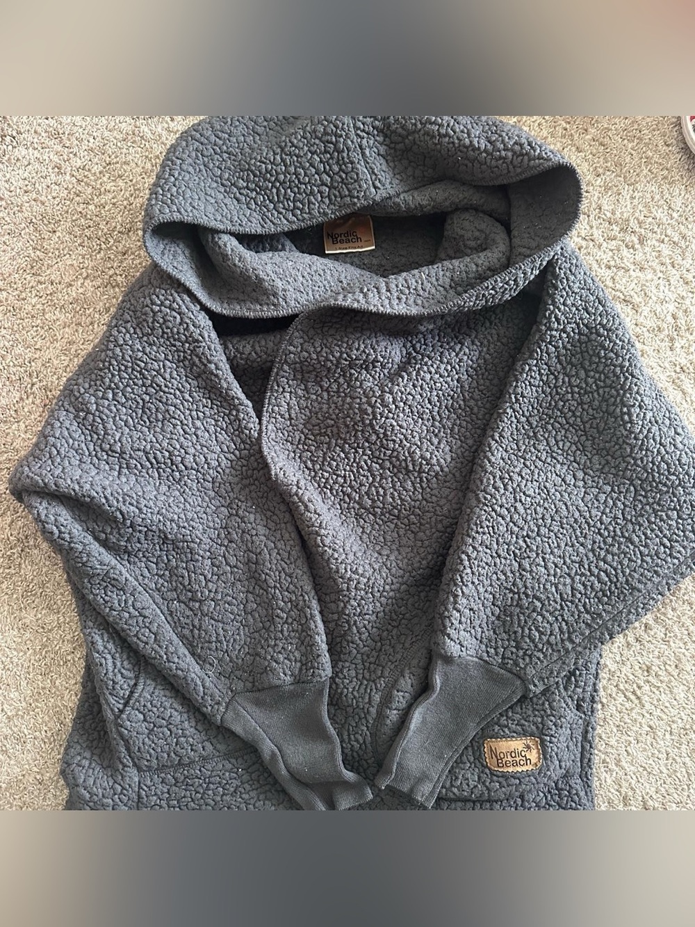 Nordic Beach Wrap Gray